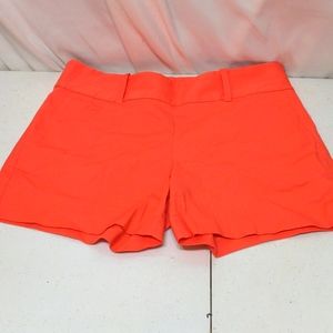 Ann Taylor orange City shorts size 4